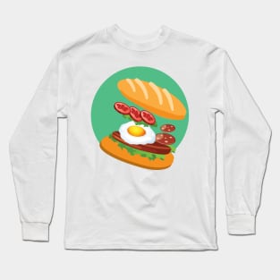 Vietnamese Banh Mi Awesome Food Long Sleeve T-Shirt